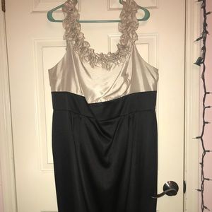 Black and Tan formal dress